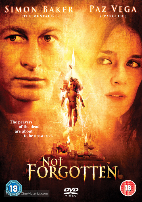 Not Forgotten - British DVD movie cover