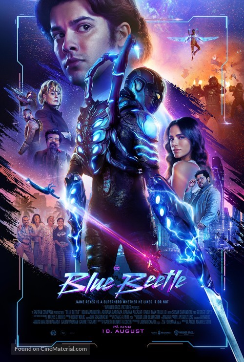 Blue Beetle - Norwegian Movie Poster