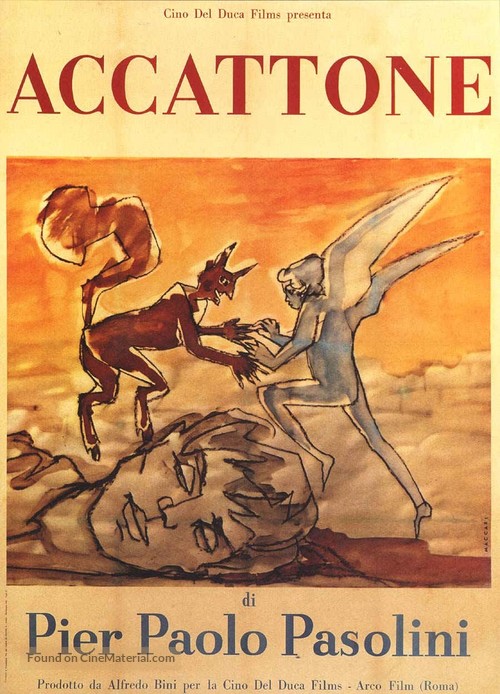 Accattone - Italian Movie Poster