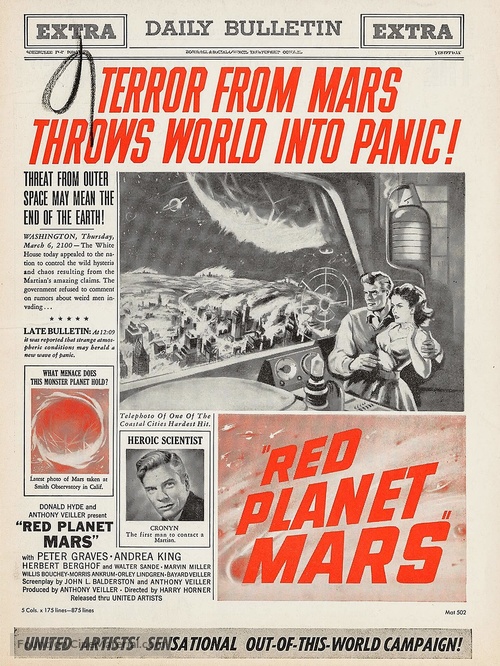 Red Planet Mars - poster