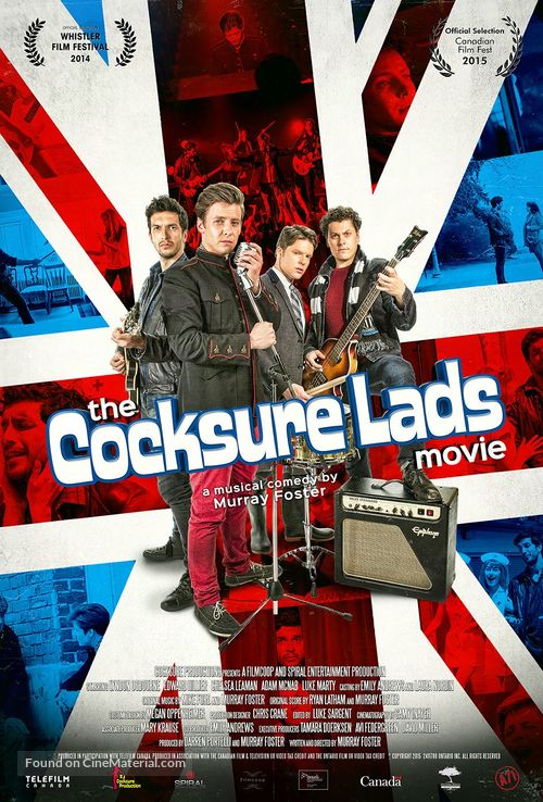 The Cocksure Lads Movie - Canadian Movie Poster