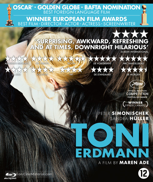 Toni Erdmann - Dutch Blu-Ray movie cover