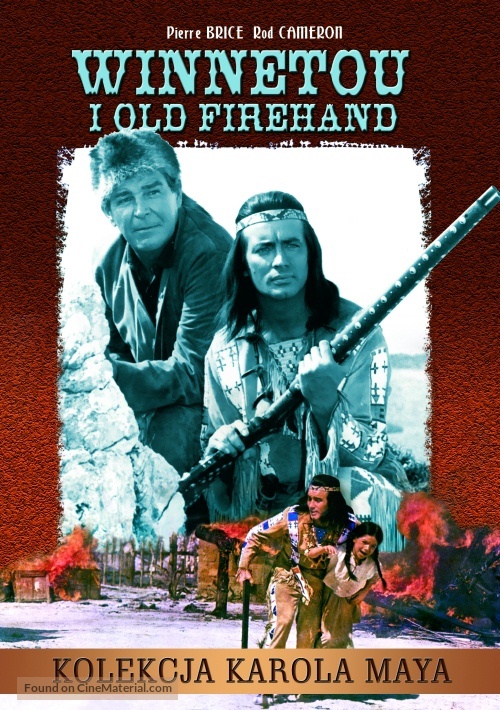 Winnetou und sein Freund Old Firehand - Polish Movie Poster