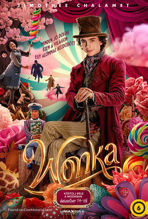 Wonka - Hungarian Movie Poster