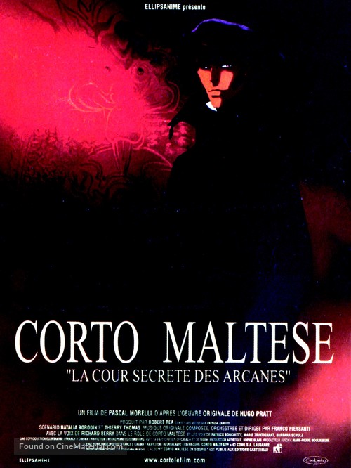 Corto Maltese: La cour secr&egrave;te des Arcanes - French Movie Poster