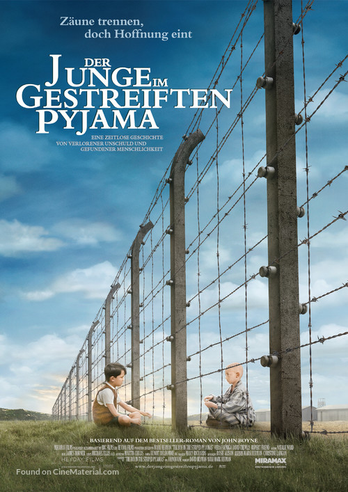 The Boy in the Striped Pyjamas - German Movie Poster