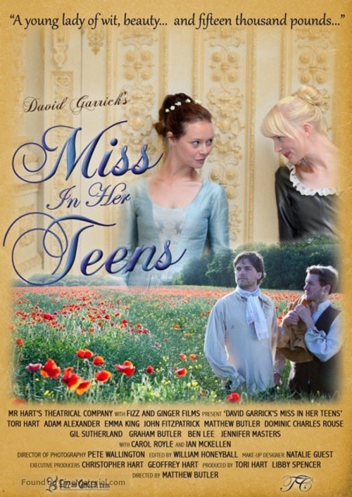 Miss in Her Teens - British Movie Poster