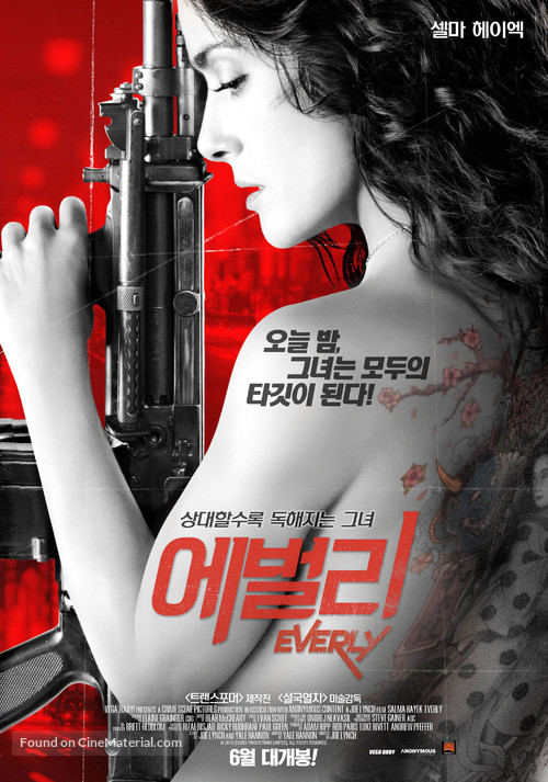 Everly - South Korean Movie Poster