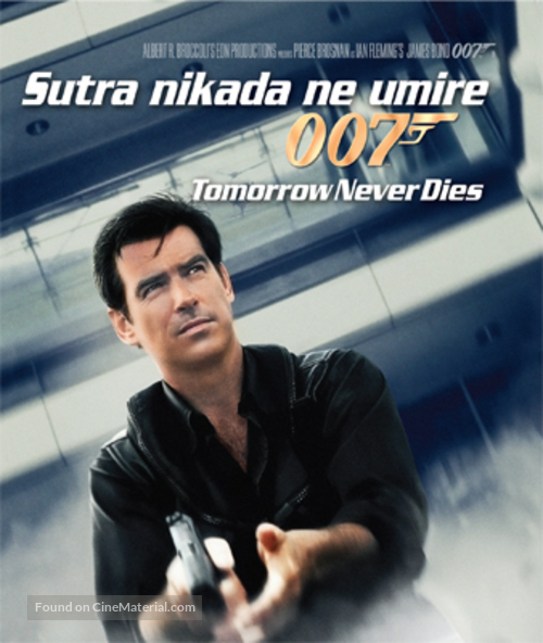 Tomorrow Never Dies - Croatian Blu-Ray movie cover
