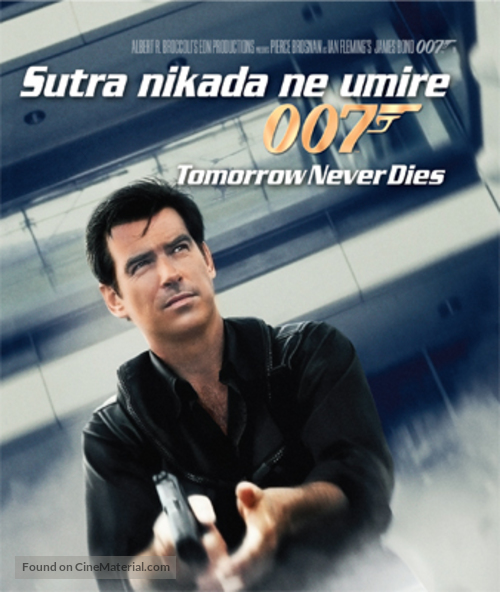 Tomorrow Never Dies - Croatian Blu-Ray movie cover