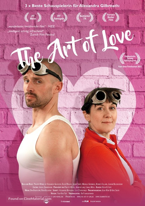 The Art of Love - German Movie Poster