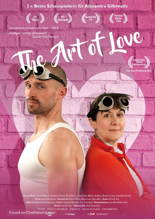 The Art of Love - German Movie Poster