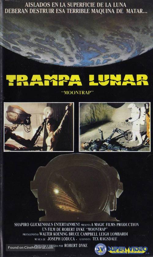Moontrap - Argentinian Movie Cover