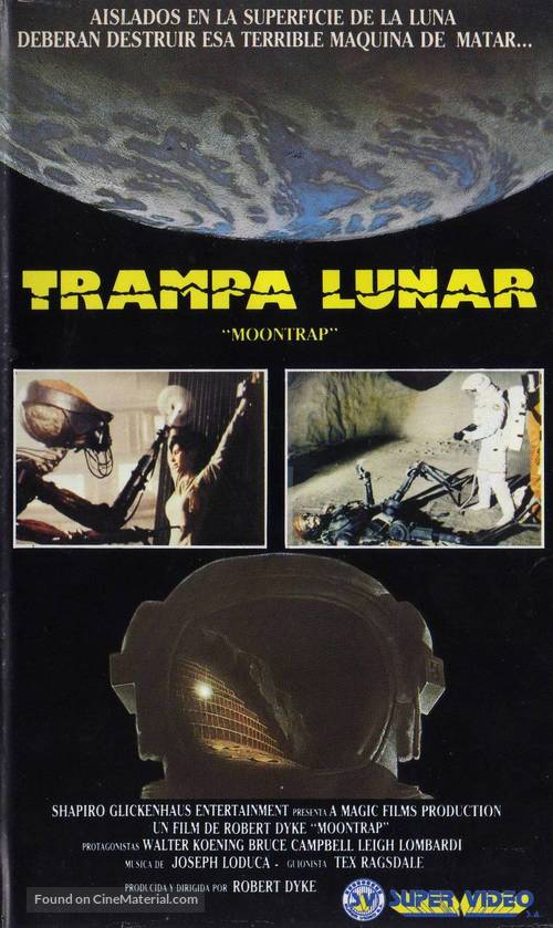 Moontrap - Argentinian VHS movie cover