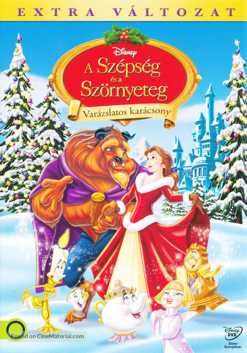 Beauty and the Beast: The Enchanted Christmas - Hungarian Movie Cover