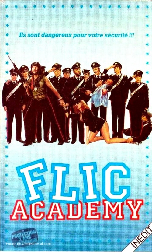 Carabinieri si nasce - French VHS movie cover