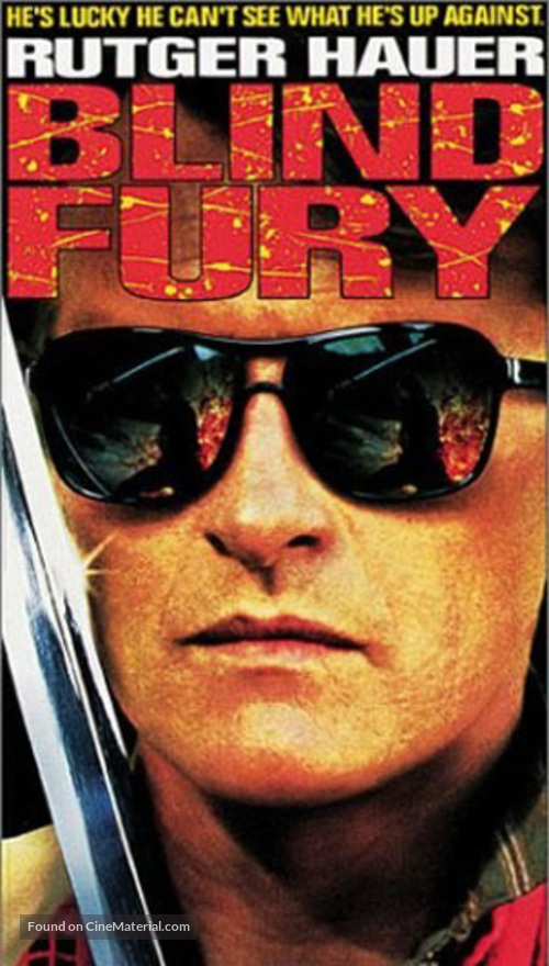 Blind Fury - VHS movie cover
