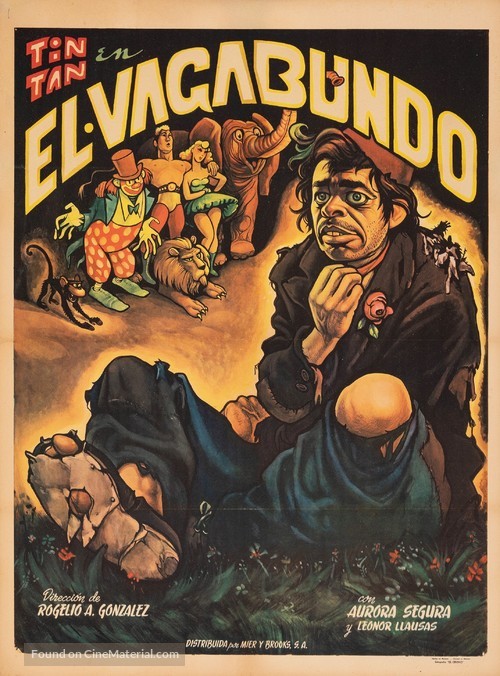 El vagabundo - Mexican Movie Poster