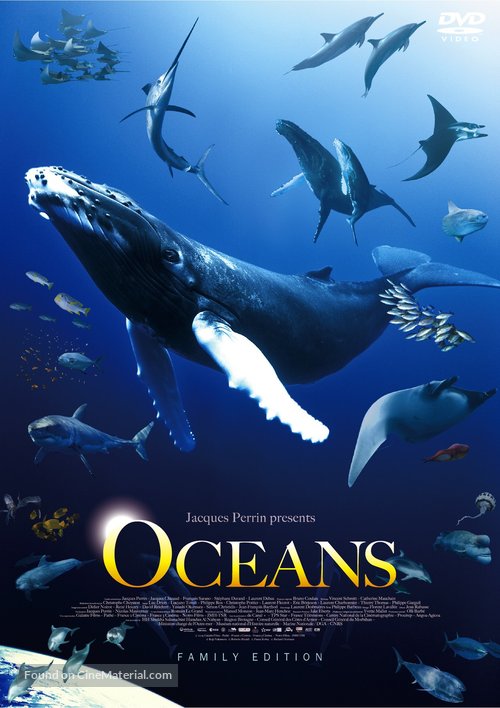 Oc&eacute;ans - Japanese Movie Cover