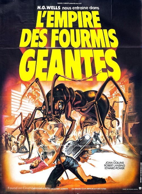 Empire of the Ants - French Movie Poster