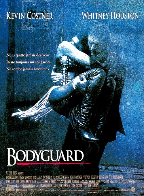 The Bodyguard - French Movie Poster
