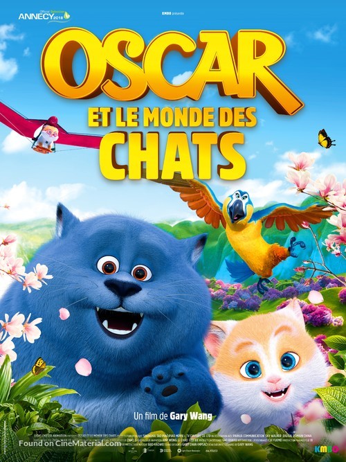 Cats and Peachtopia - French Movie Poster