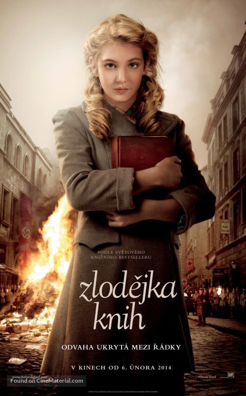The Book Thief - Czech Movie Poster