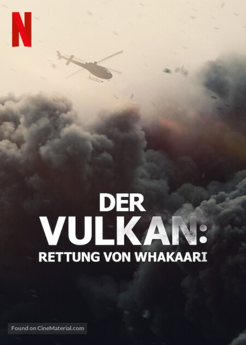 The Volcano: Rescue from Whakaari - German Movie Poster