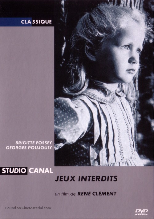 Jeux interdits - French DVD movie cover