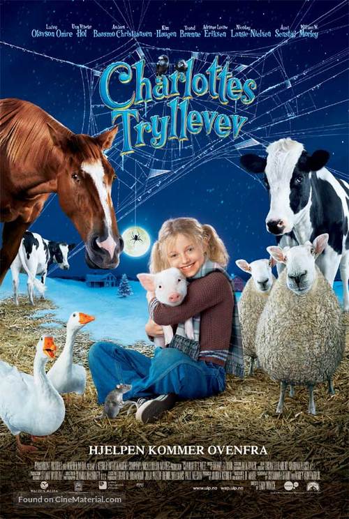 Charlotte&#039;s Web - Norwegian Movie Poster