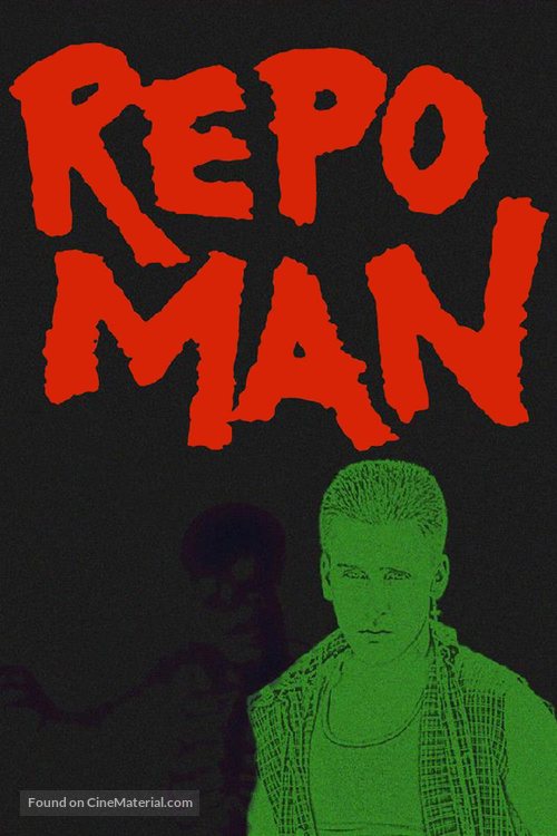 Repo Man - British Video on demand movie cover