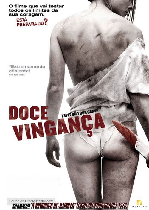 I Spit on Your Grave - Brazilian Movie Poster