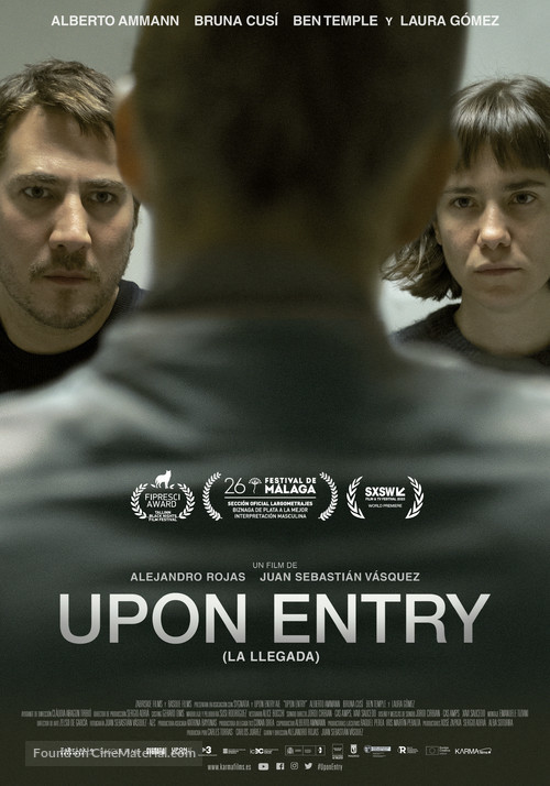 Upon Entry - Spanish Movie Poster