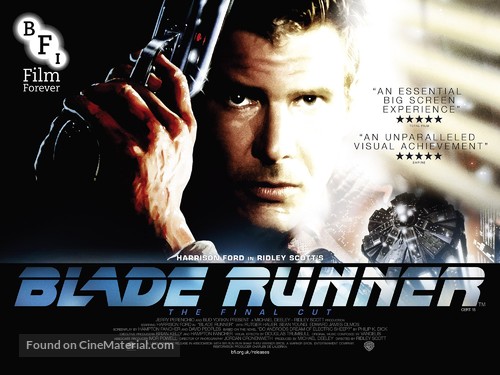 Blade Runner - British Movie Poster