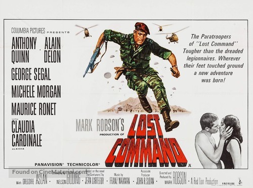 Lost Command - British Movie Poster