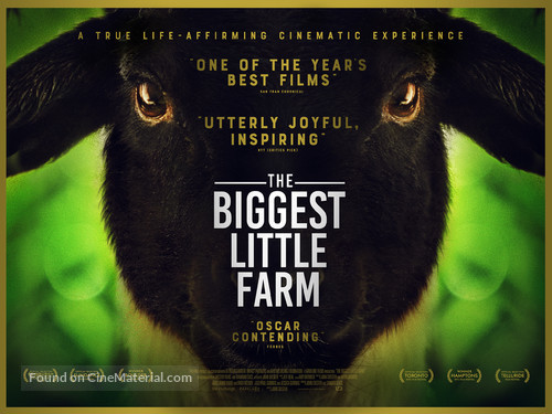 The Biggest Little Farm - British Movie Poster