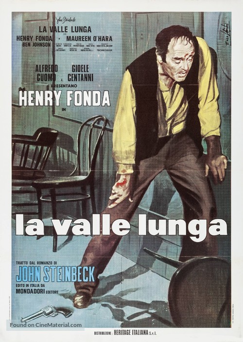 The Red Pony - Italian Movie Poster