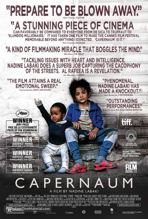 Cafarna&uacute;m - Movie Poster