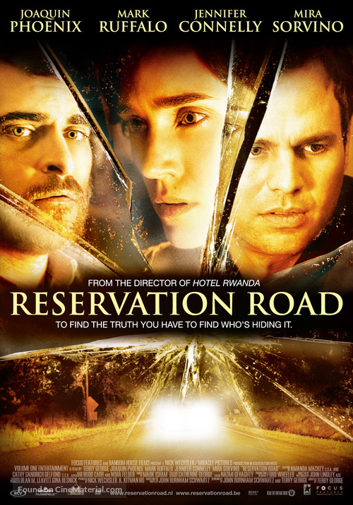 Reservation Road - Belgian Movie Poster