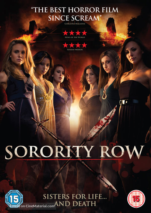 Sorority Row - British Movie Cover