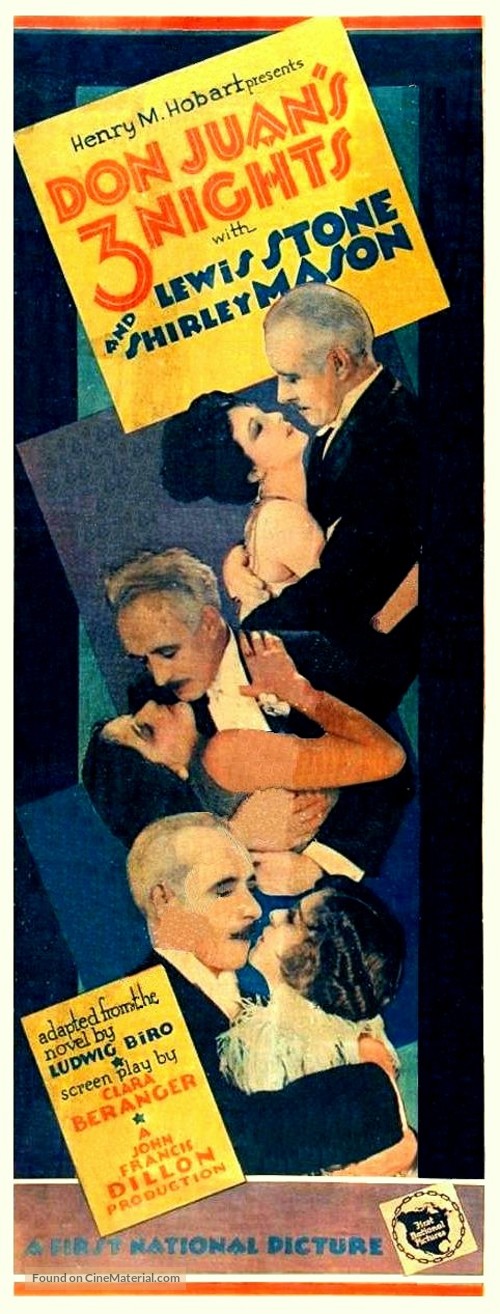 Don Juan&#039;s Three Nights - Movie Poster