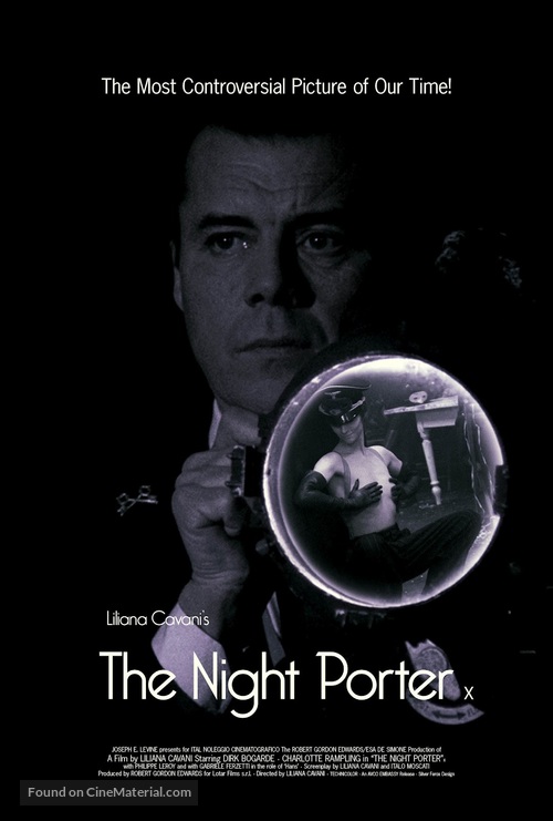 Il portiere di notte - British Movie Poster