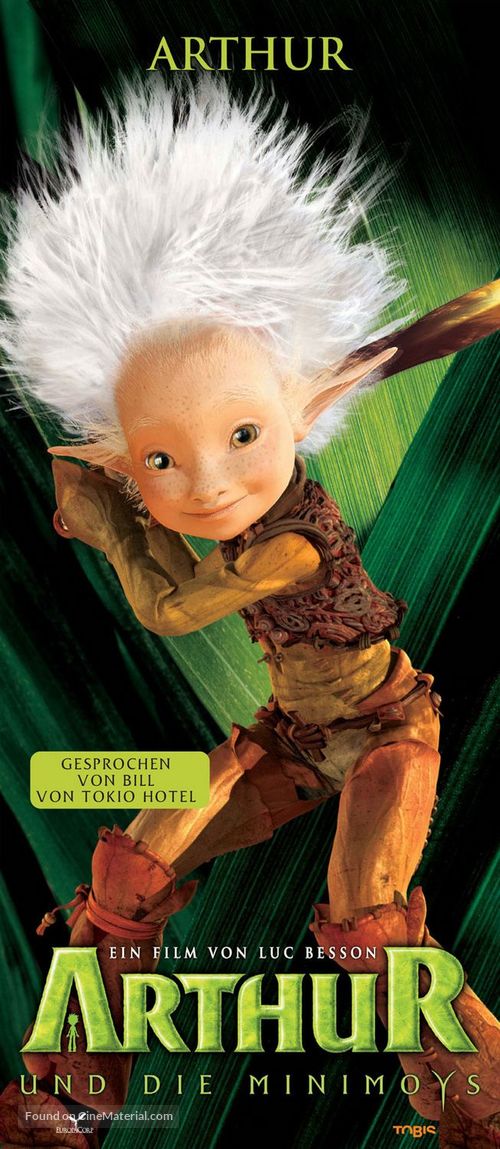 Arthur et les Minimoys - German Movie Poster