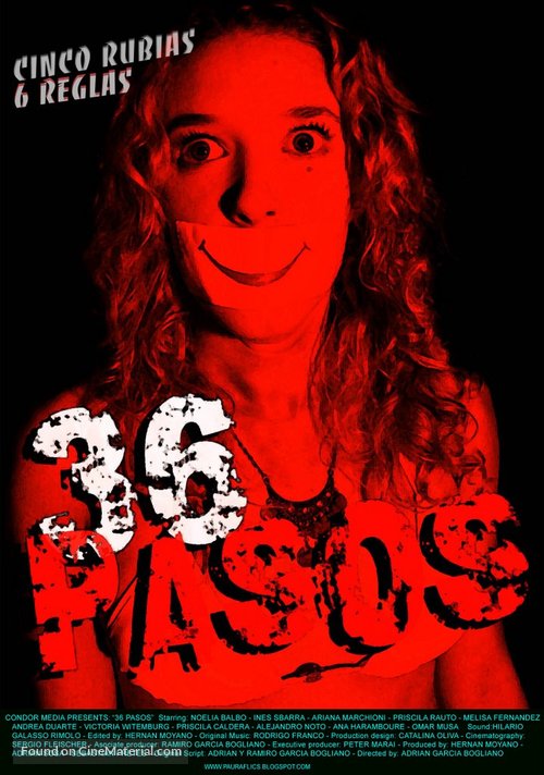 36 pasos - Argentinian Movie Poster