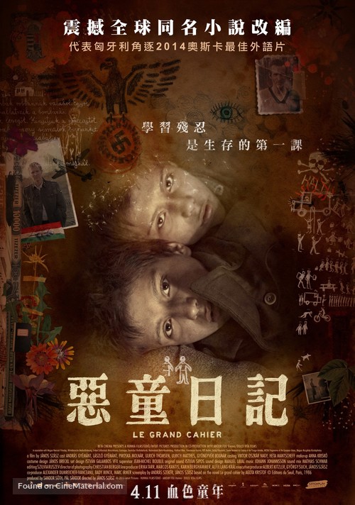 A nagy F&uuml;zet - Taiwanese Movie Poster