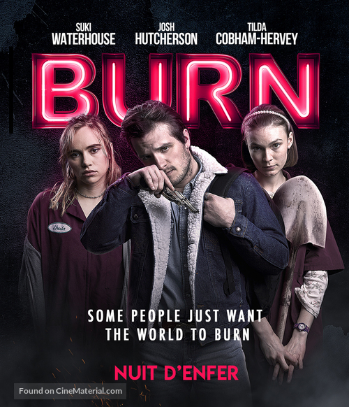 Burn - Canadian Blu-Ray movie cover