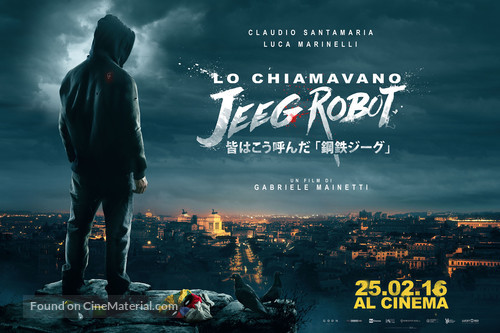 Lo chiamavano Jeeg Robot - Italian Movie Poster