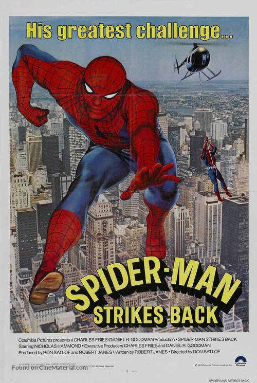 Spider-Man Strikes Back - Movie Poster