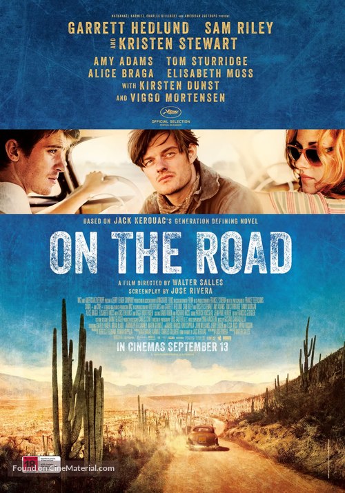 On the Road - New Zealand Movie Poster