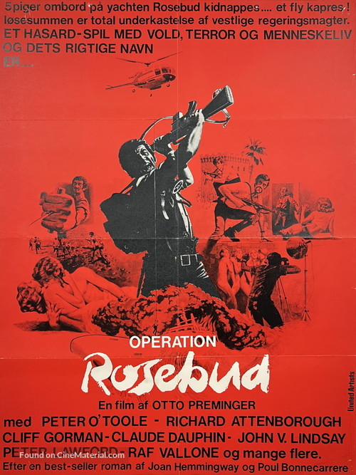 Rosebud - Danish Movie Poster